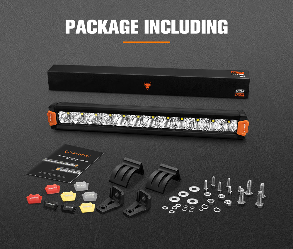 Lightfox Vega Series 14inch LED Light Bar 1 Lux @ 319M IP68 7,548 Lumens