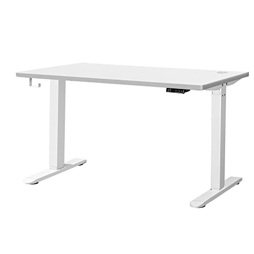 Oikiture Standing Desk Height Adjustable Motorised Electric Sit Stand Table 120cm