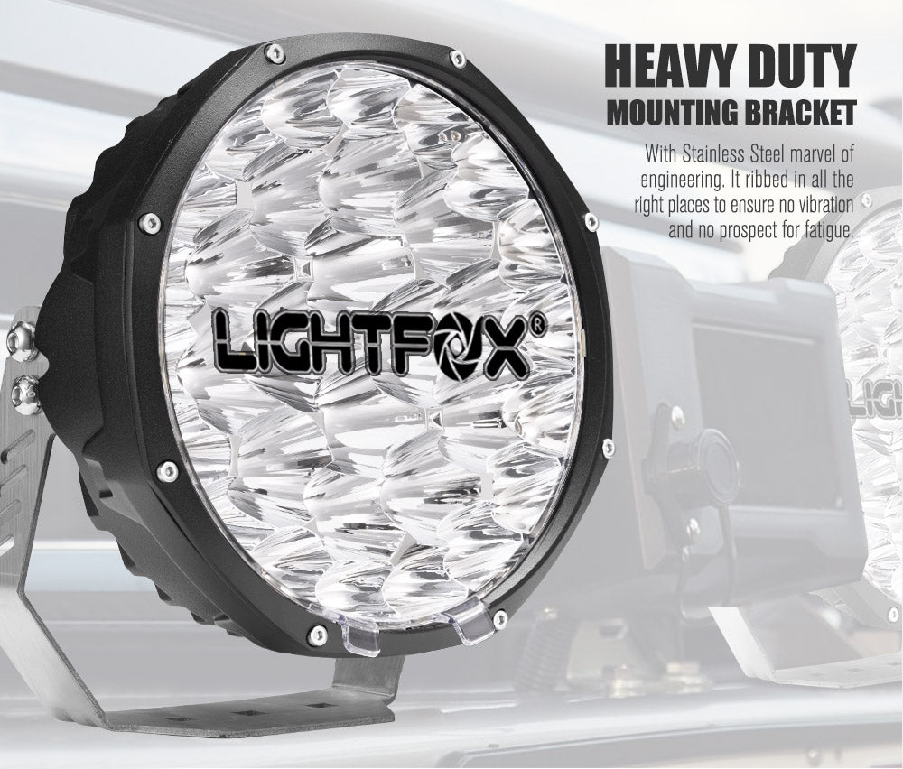 Lightfox 9inch LED Driving Light 1Lux@1,590m(Pair) IP68 18,409 (Pair)