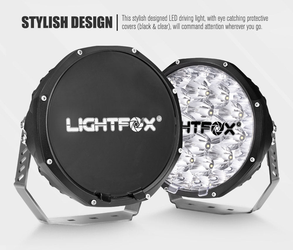 Lightfox 9inch LED Driving Light 1Lux@1,590m(Pair) IP68 18,409 (Pair)