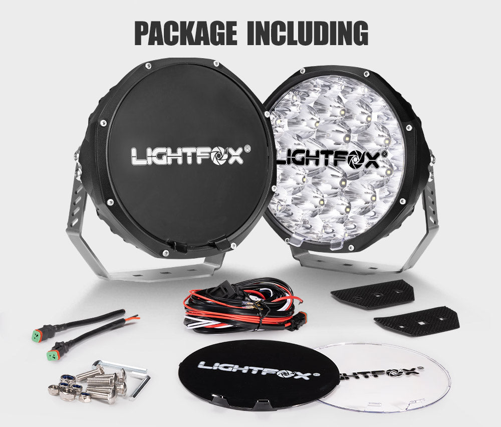 Lightfox 9inch LED Driving Light 1Lux@1,590m(Pair) IP68 18,409 (Pair)