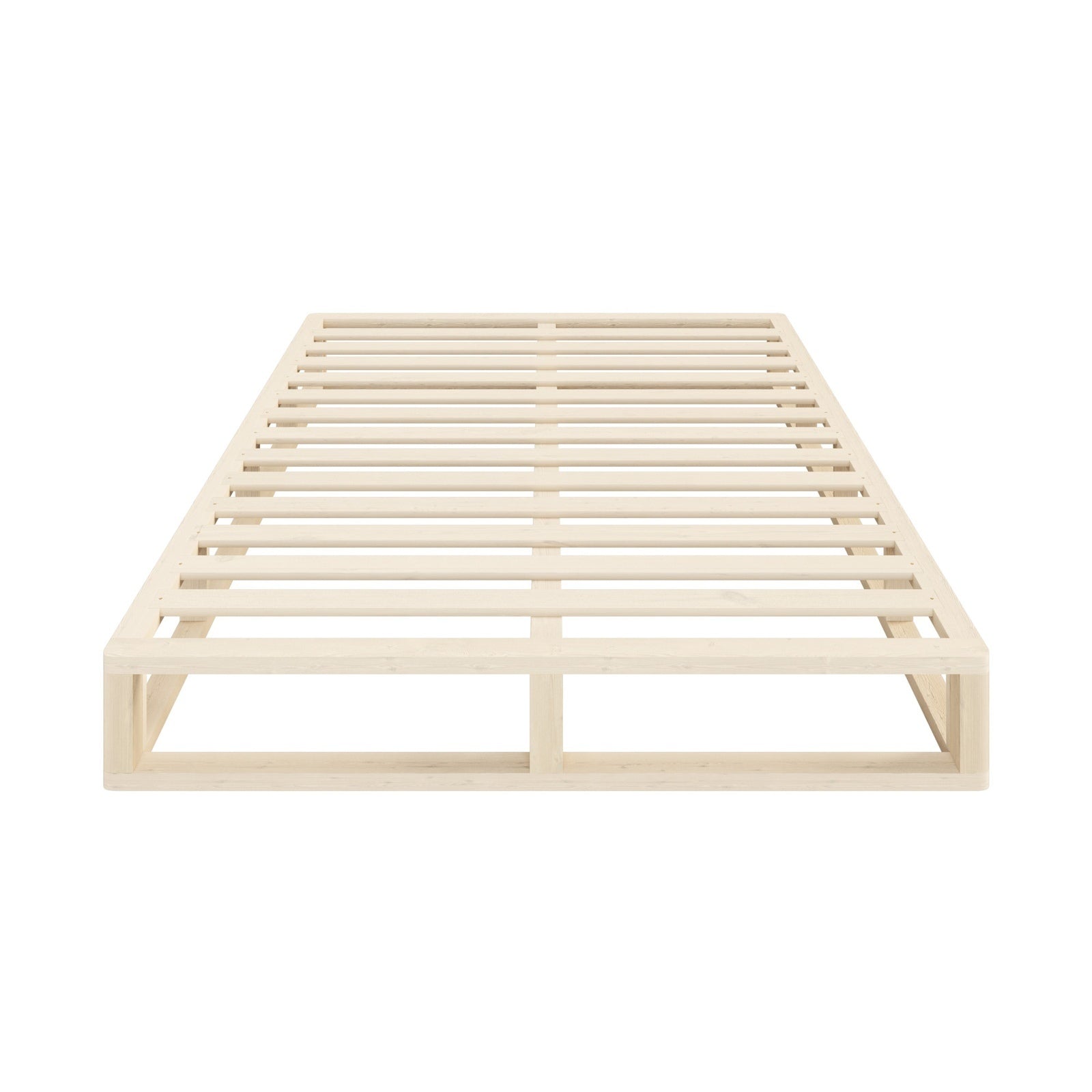 Oikiture Bed Frame Queen Double King Single Wooden Bed Base Platform