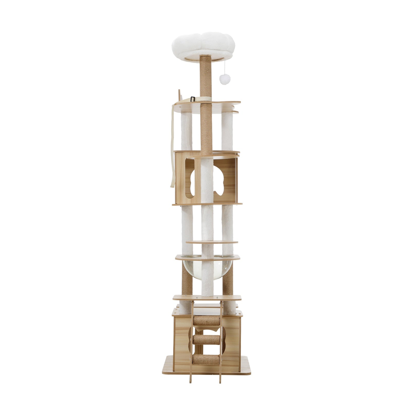 Alopet Cat Tree Tower Scratching Post Scratcher 190cm Condo House Bed Furniture