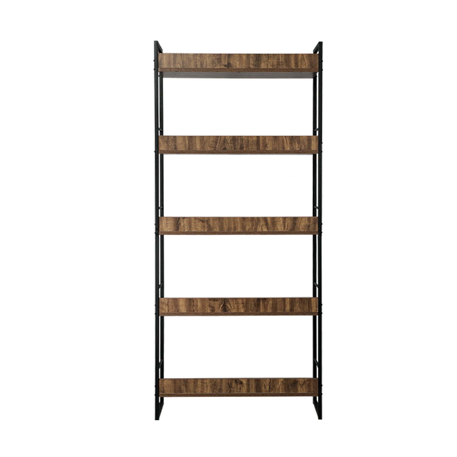 Oikiture Display Shelves Bookshelf Bookcase Shelf Storage Industrial Furniture