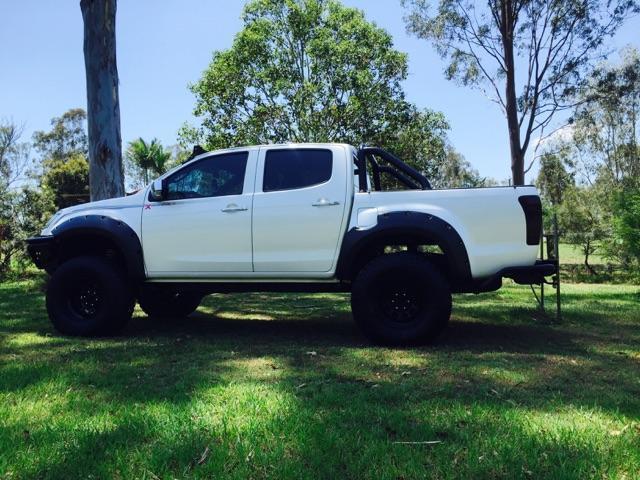 Kut Snake Flares for Isuzu D-MAX 06/2012-Current ABS