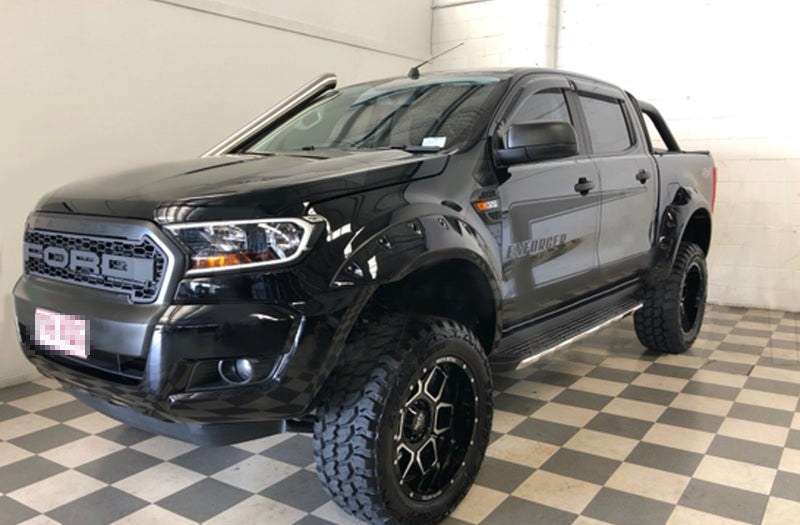 Kut Snake Flares for Ford Ranger PX 2012-2018 - Monster Smooth Finish