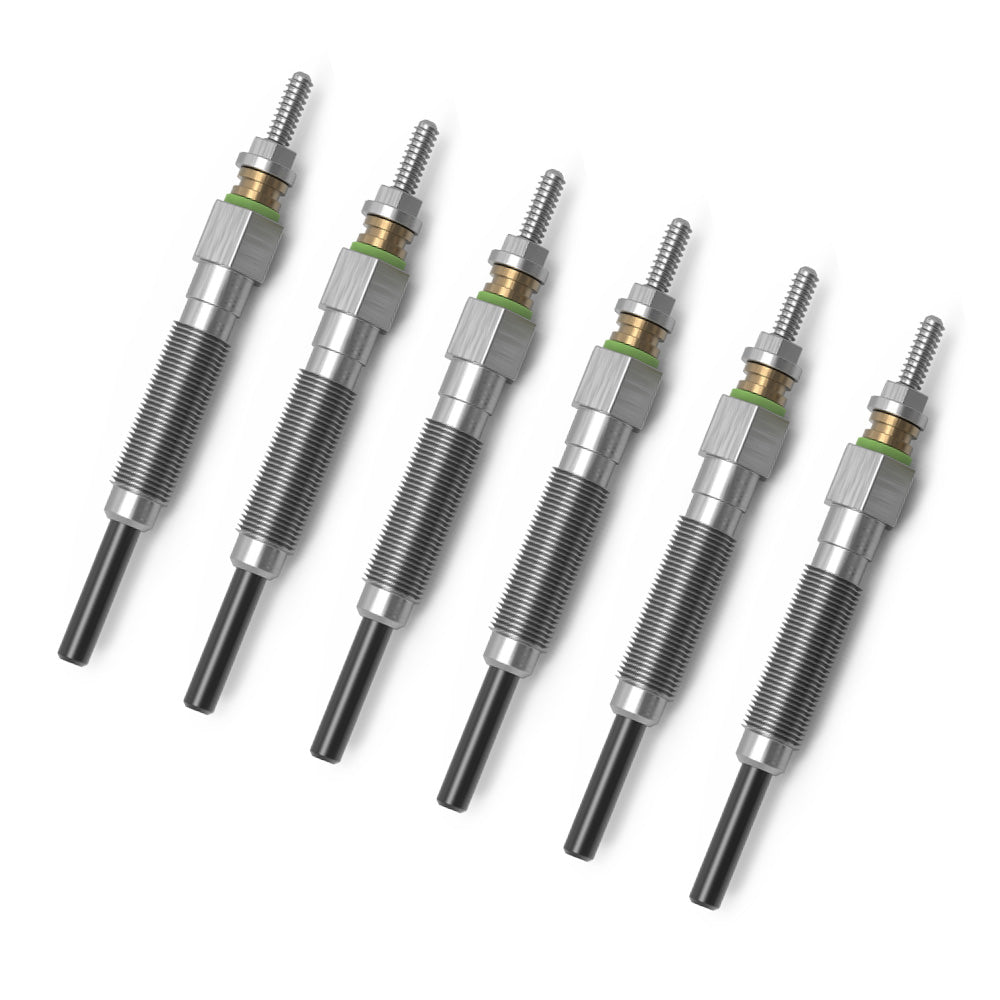 6pcs Glow Plugs FIT Nissan Patrol GQ Diesel 6cyl/ Maverick DA 88-99