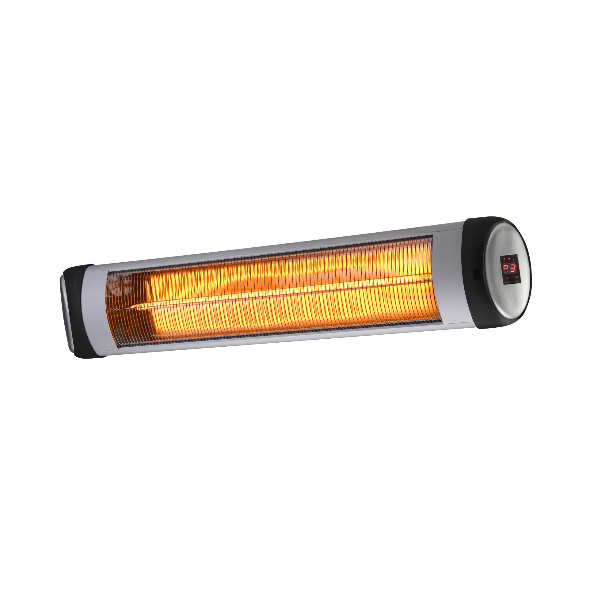 Vevare Electric Strip Infrared Heater Radiant 3000W Outdoor Space Heaters Remote