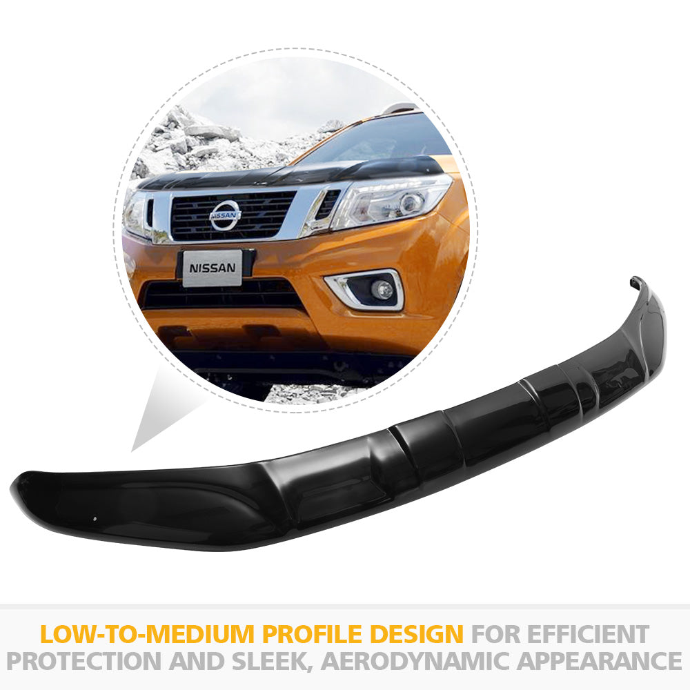 Bonnet Protector & Weather Shield Visor suit Nissan Navara NP300 D23 2015-2019