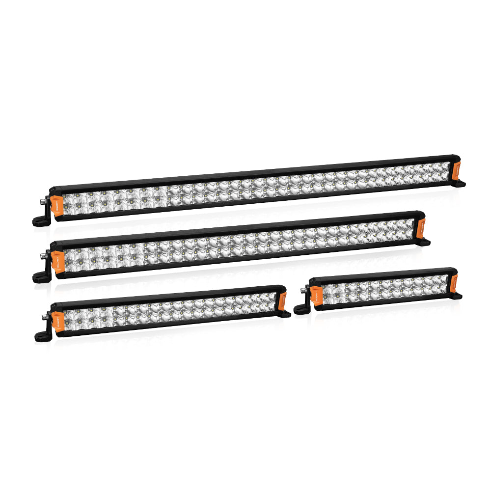 Lightfox 12" 20" 30" 40" Osram LED Light Bar Dual Rows Combo Beam Driving Lamp