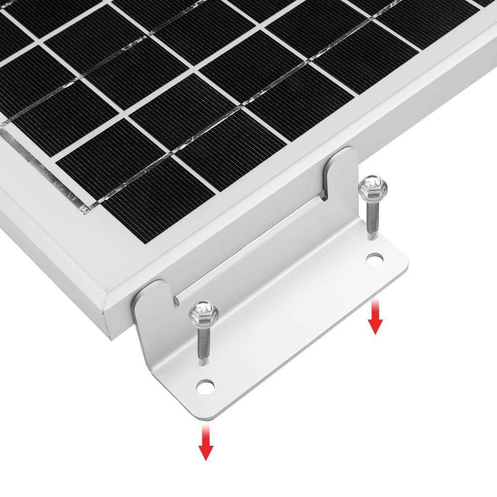 8x Solar Panel Mounting Z Bracket Aluminium for Caravan Roof  Wall Mount