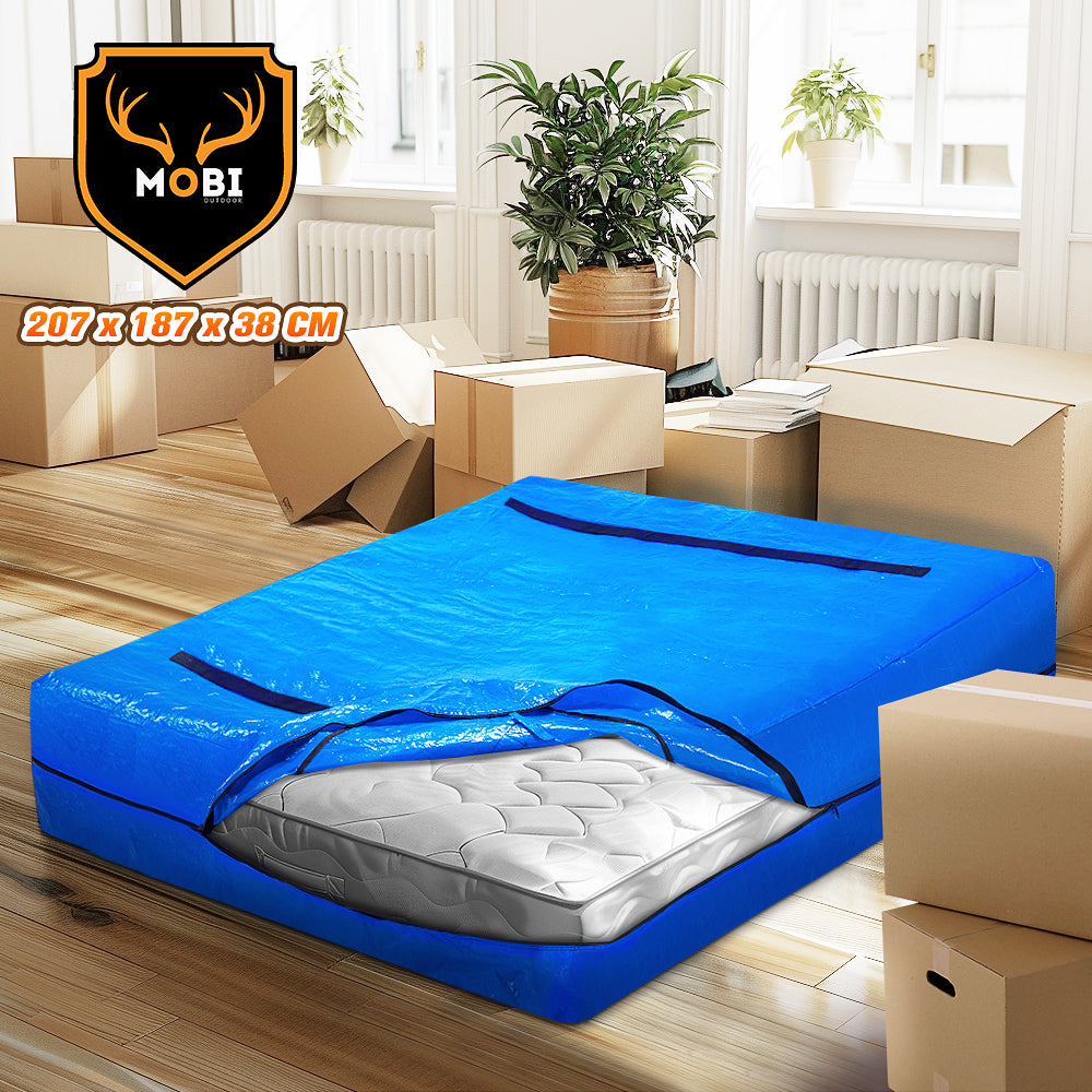 MOBI Mattress Bag Easy Moving Waterproof Protector Dust Cover King Size