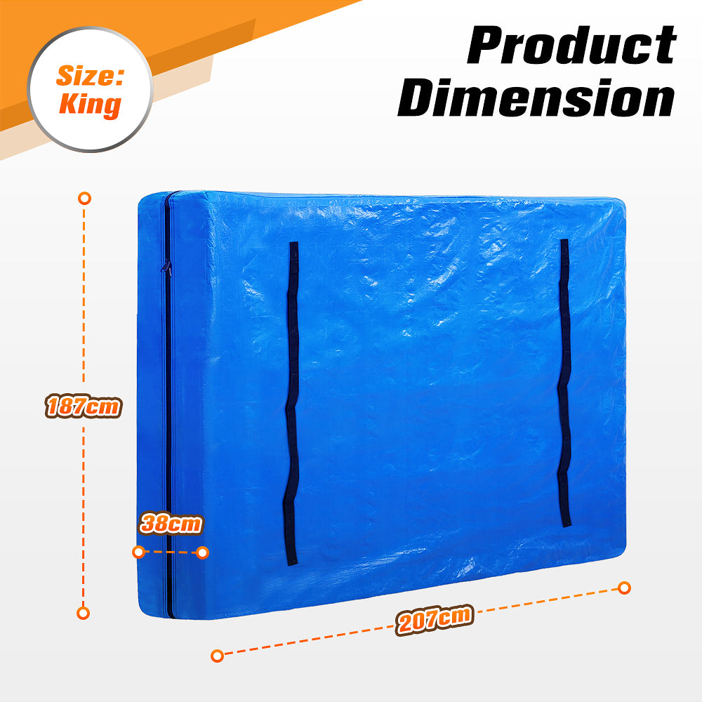 MOBI Mattress Bag Easy Moving Waterproof Protector Dust Cover King Size