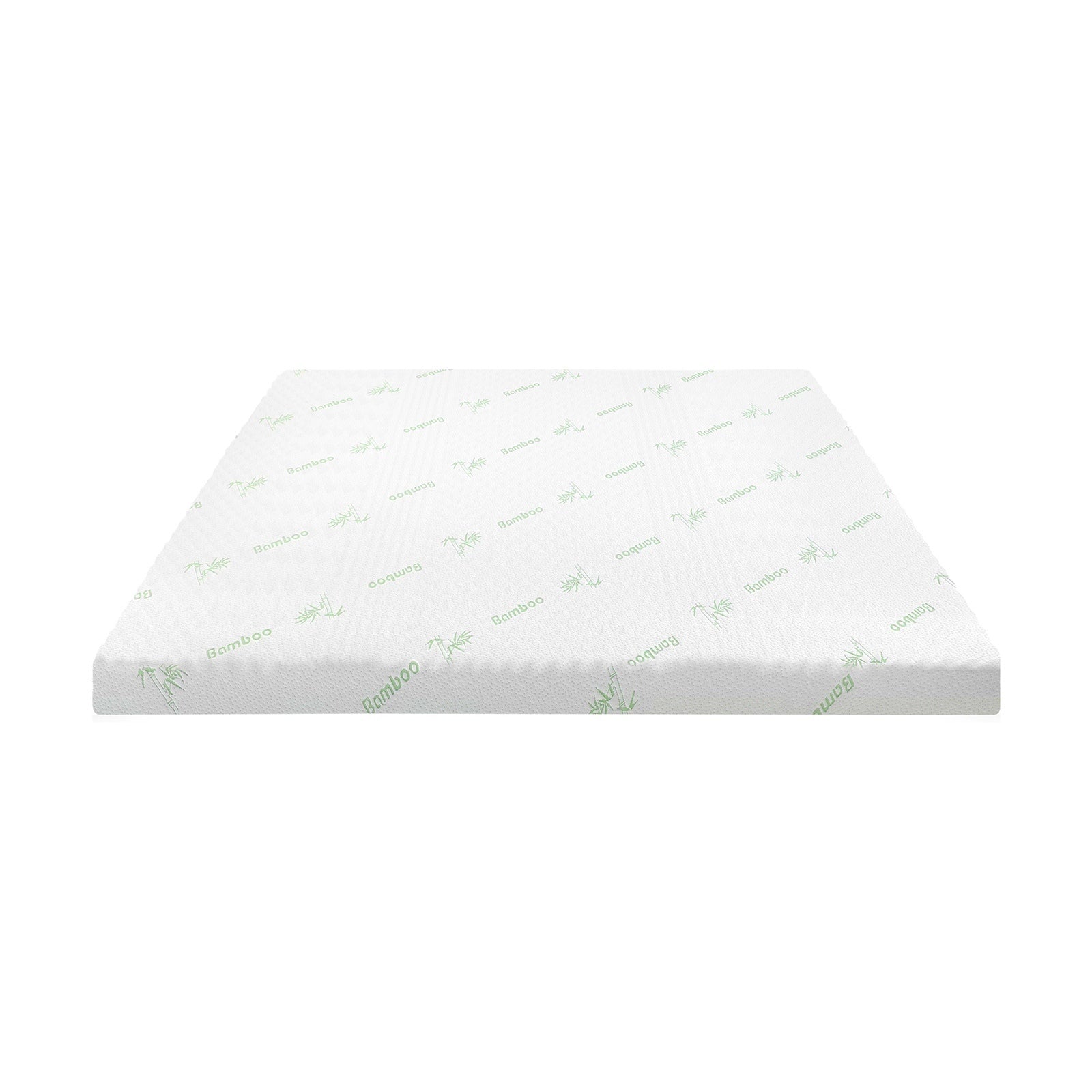 Bedra Memory Foam Mattress Topper Cool Gel Bed Bamboo Cover 7-Zone 8CM Queen