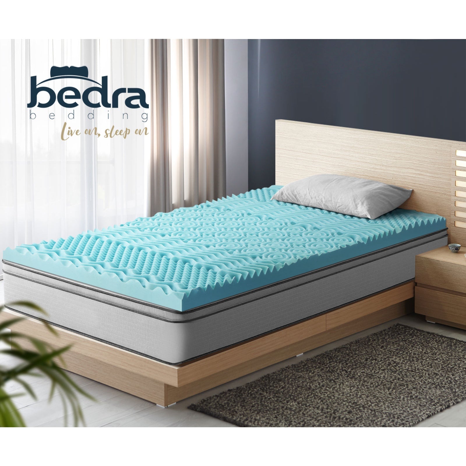 Bedra Memory Foam Mattress 7-Zone 8CM Single