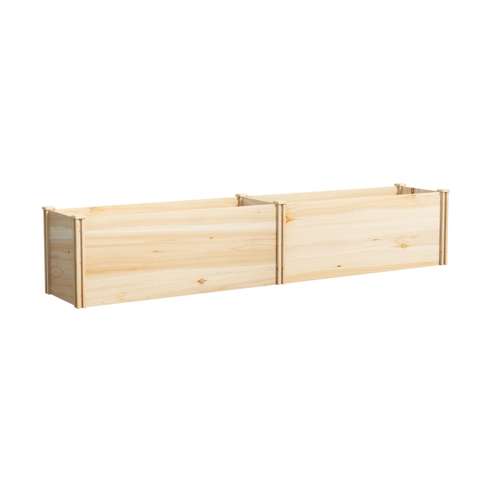 Livsip Garden Bed 240x45x45cm Raised Wooden Planter Box Container Growing Plant