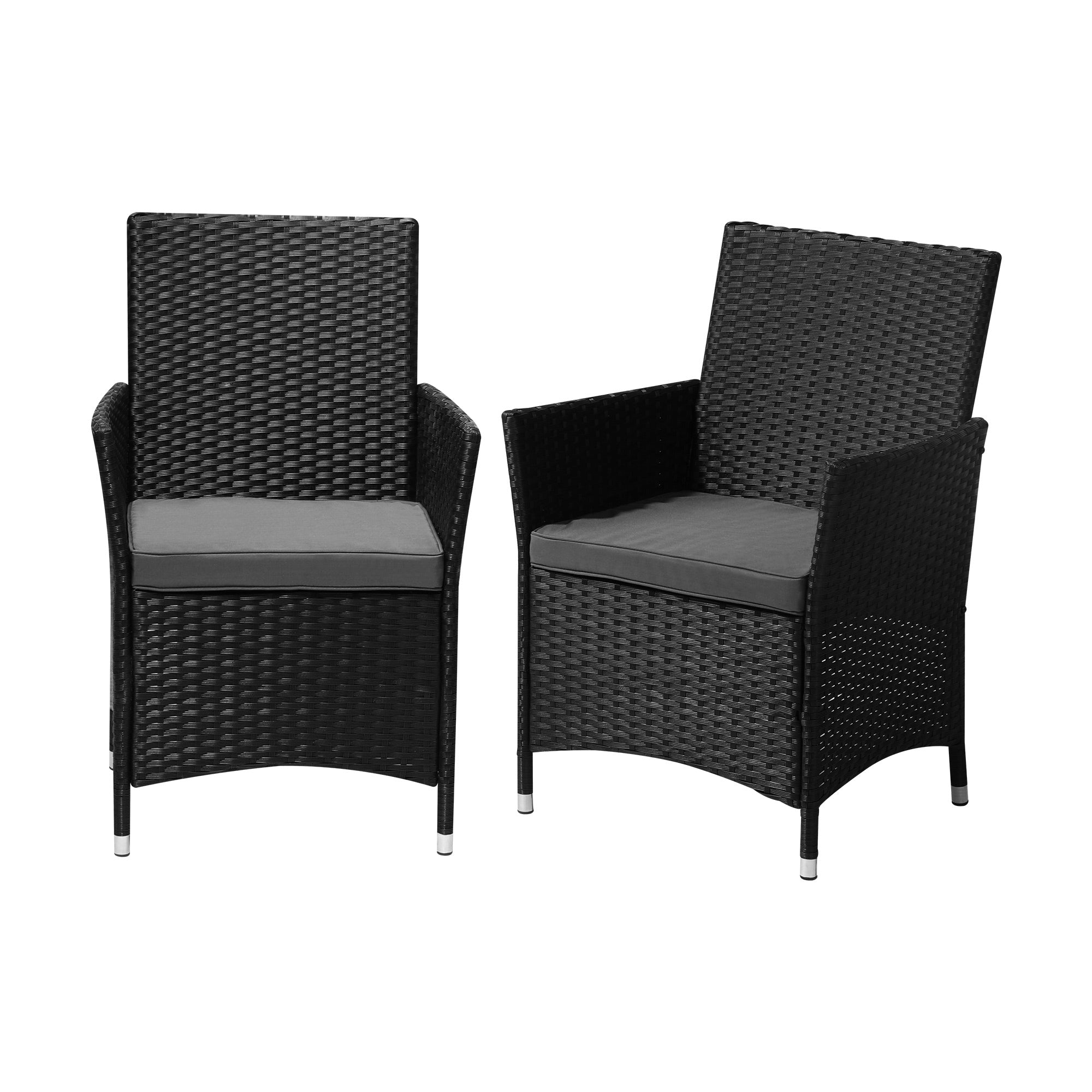 Livsip Outdoor Dining Chairs Rattan Outdoor Patio Chairs Furniture Set of 2