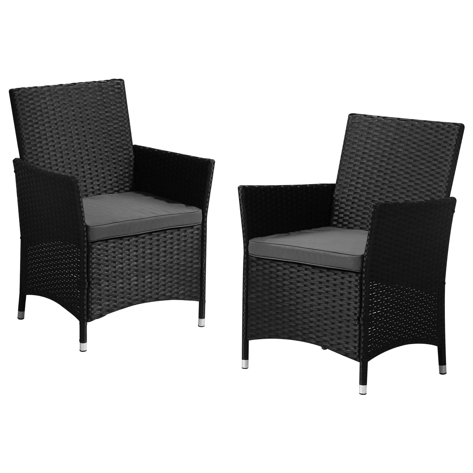 Livsip Outdoor Dining Chairs Rattan Outdoor Patio Chairs Furniture Set of 2