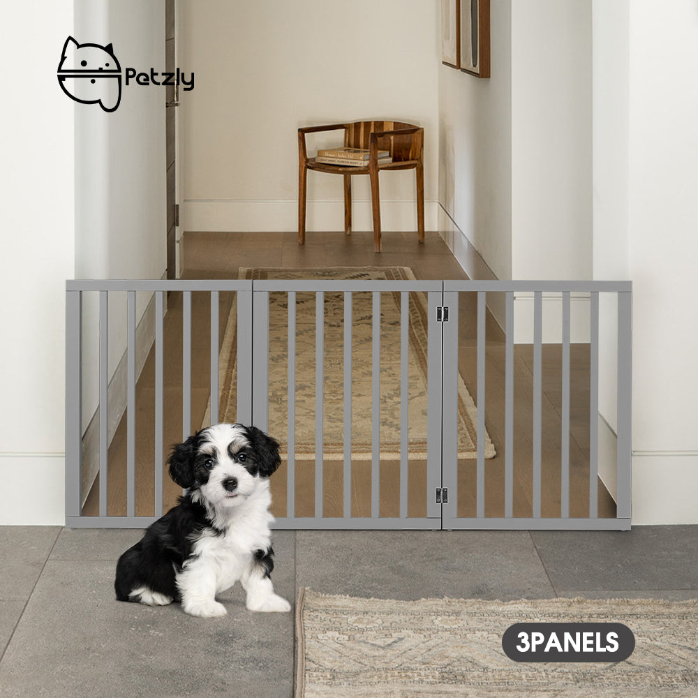 Petzly Pet Gate Dog Fence Safety Barrier Security Door