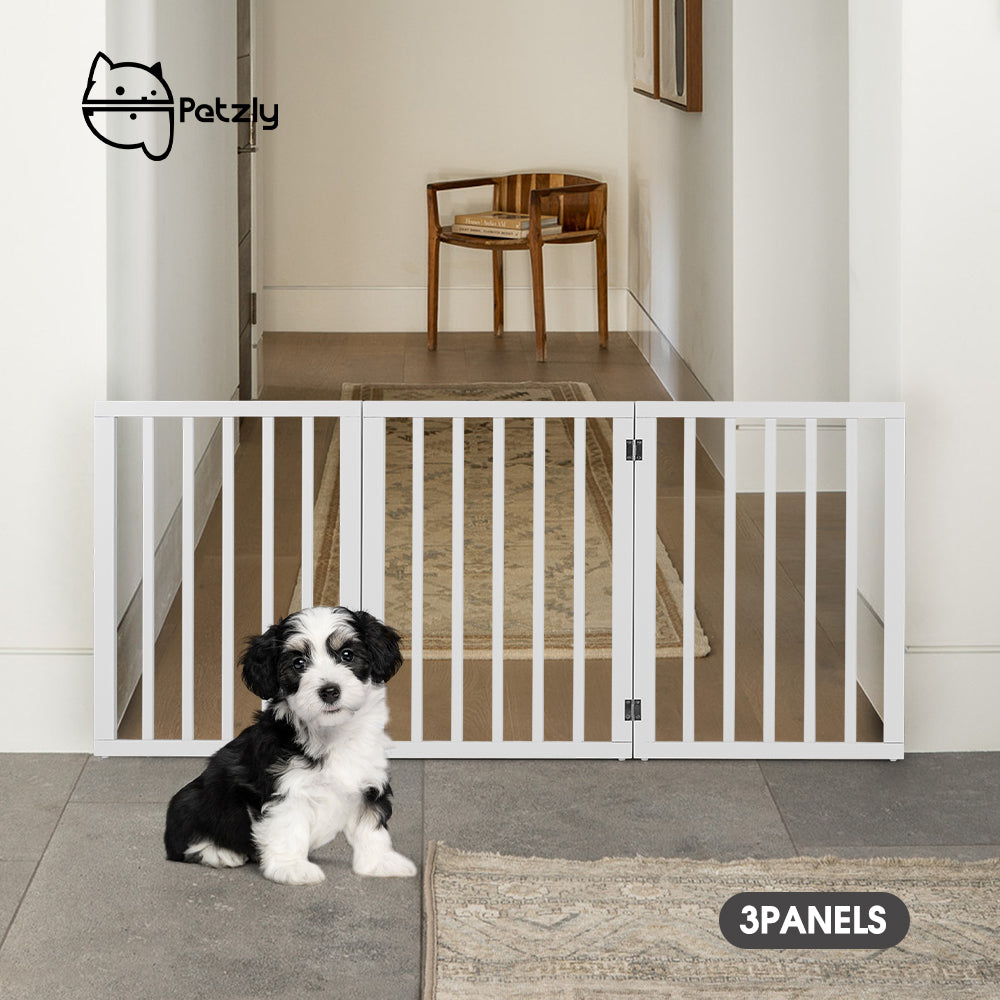 Petzly Pet Gate Dog Fence Safety Barrier Security Door