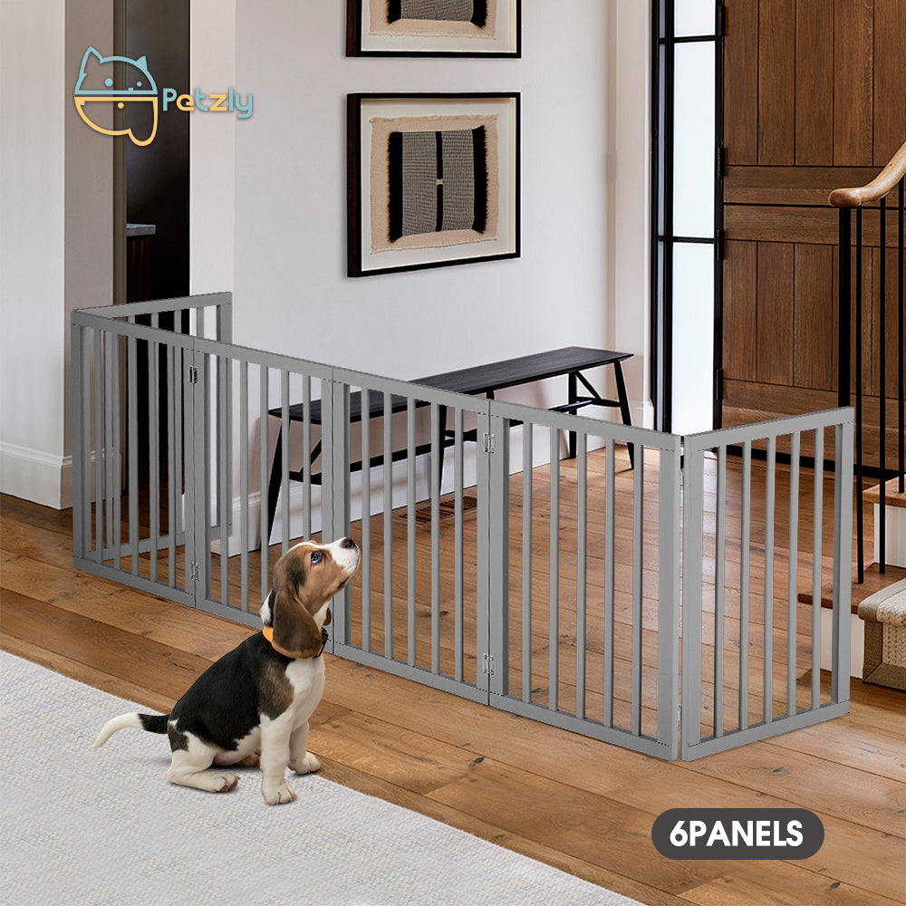 Petzly Pet Gate Dog Fence Safety Barrier Security Door