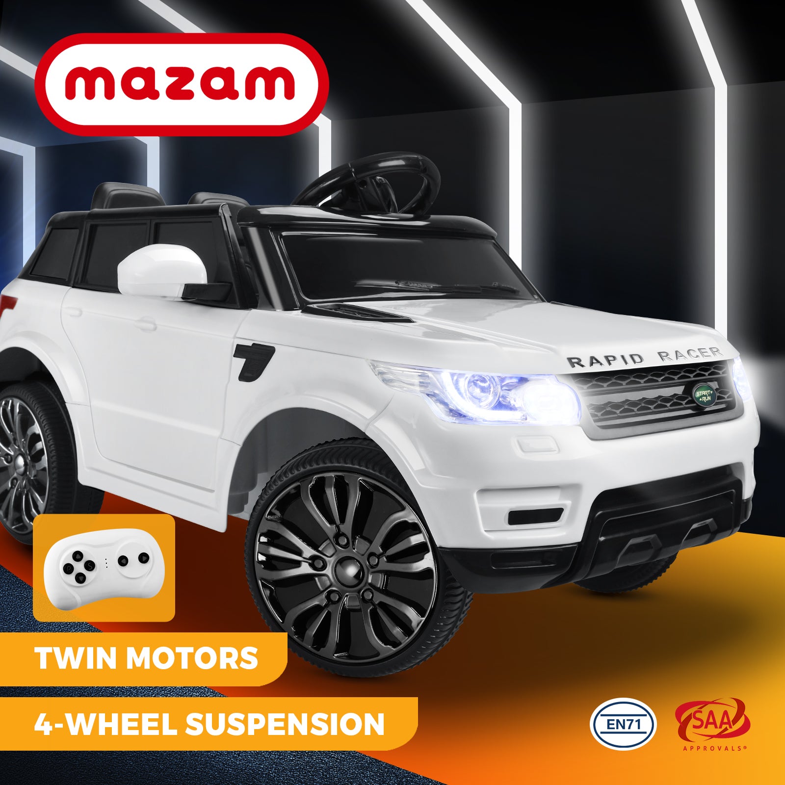 Mazam Ride On Car 12V Electric Toy Kids Gift Remote Control MP3 LED light