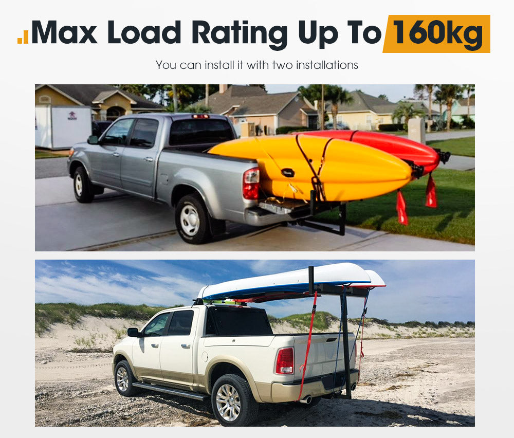 Tow Bar Ladder Rack Canoe/Kayak Carrier for Isuzu D-Max Holden Rodeo