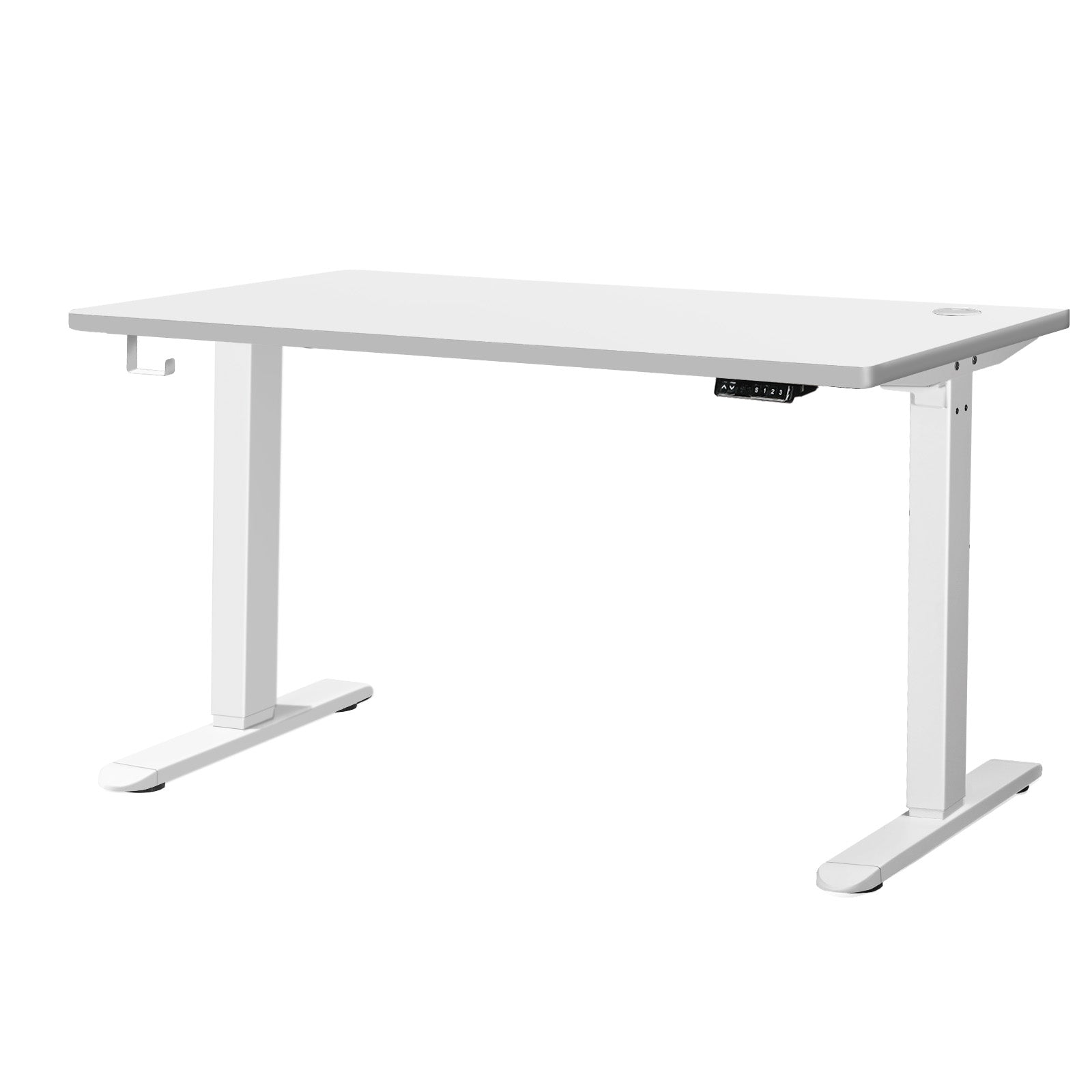 Oikiture Standing Desk Height Adjustable Motorised Electric Sit Stand Table 120cm