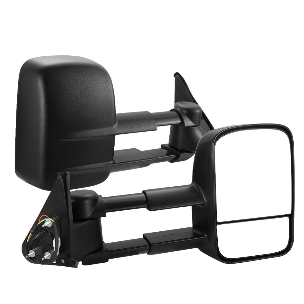 Extendable Towing Mirrors Gen1 fit Nissan Patrol GU Y61 Cab Chassis 1997- 2016